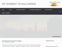 Tablet Screenshot of hollywoodnepal.com